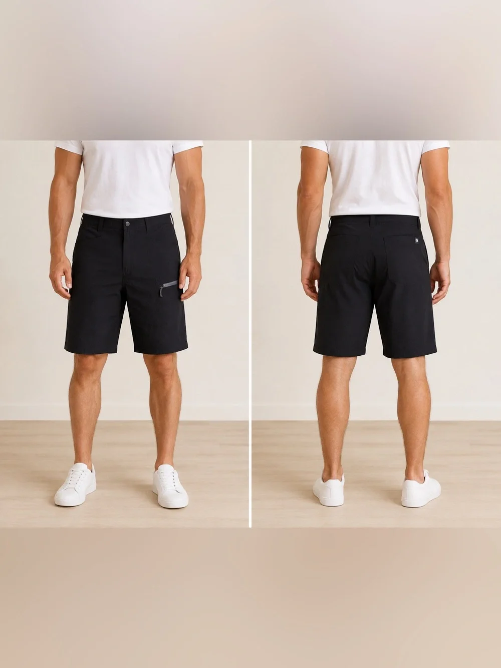 The North Face Men's Black Stretch Hiking/Performance Shorts Size 40 Regular